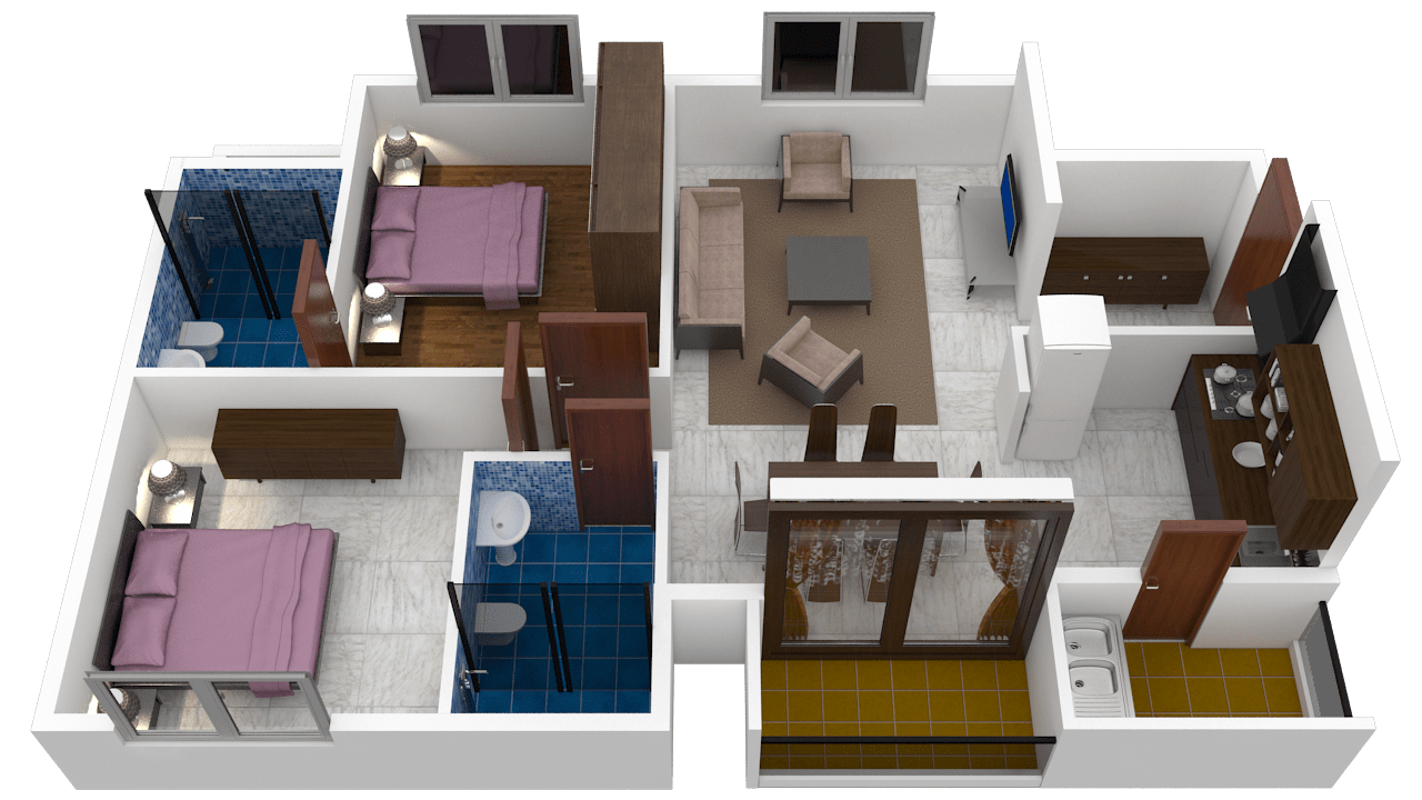 Floor Plan Overlay — B