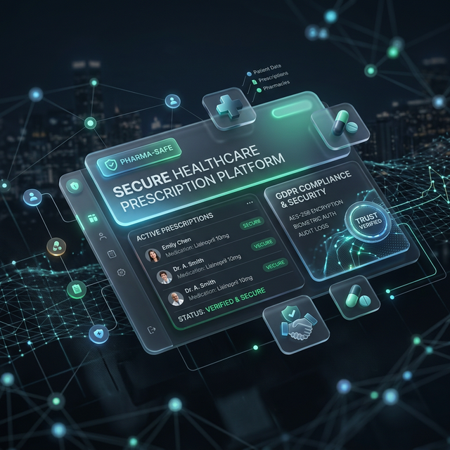 Healthcare Dashboard Mockup